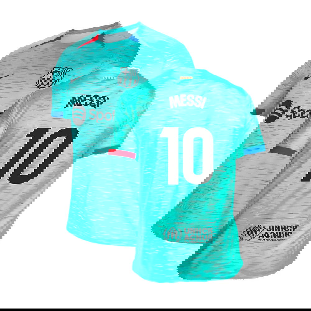 2023-2024 Barcelona Third Shirt (Messi 10)