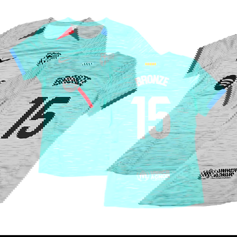 2023-2024 Barcelona Third Shirt (Womens) (Bronze 15)