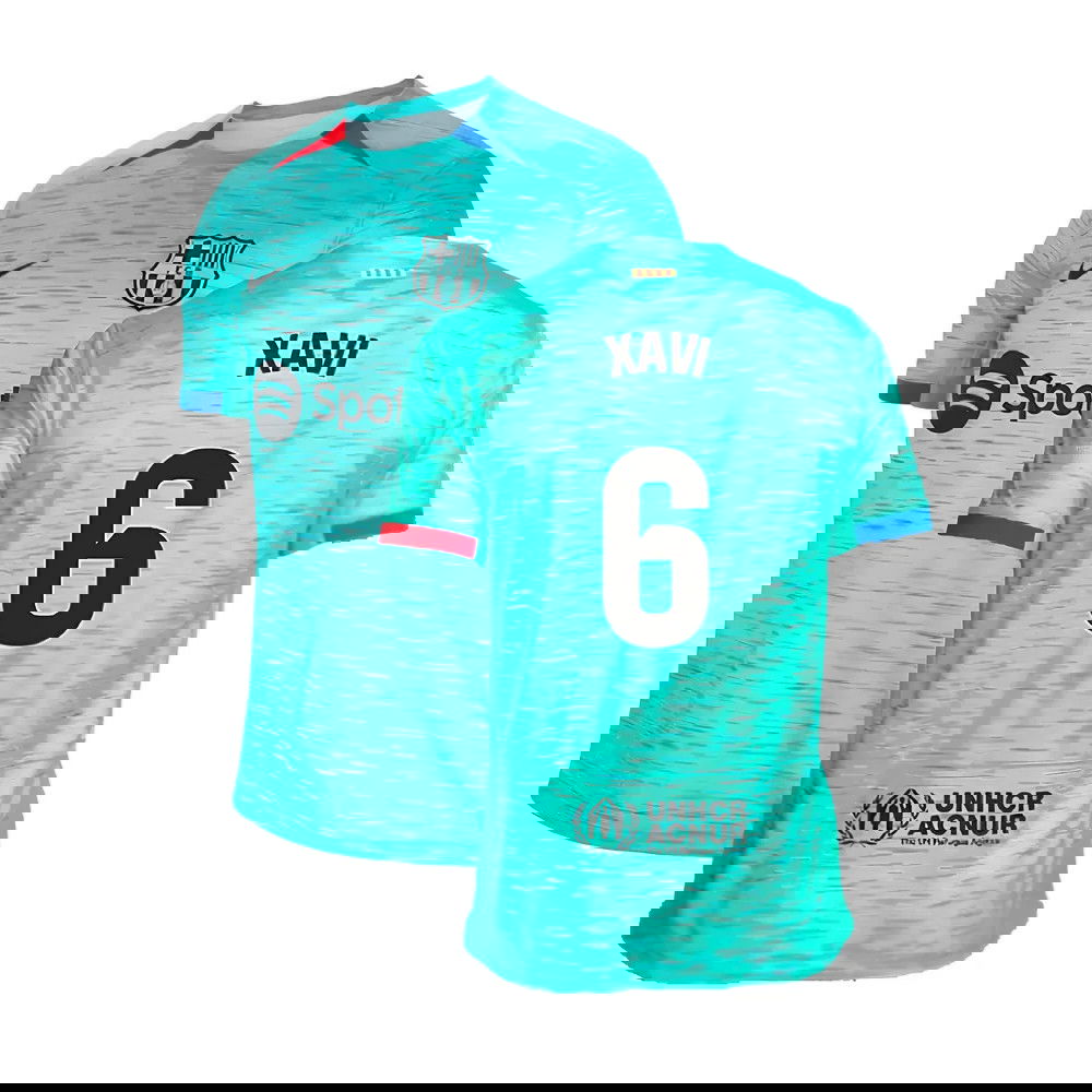 2023-2024 Barcelona Third Shirt (Xavi 6)