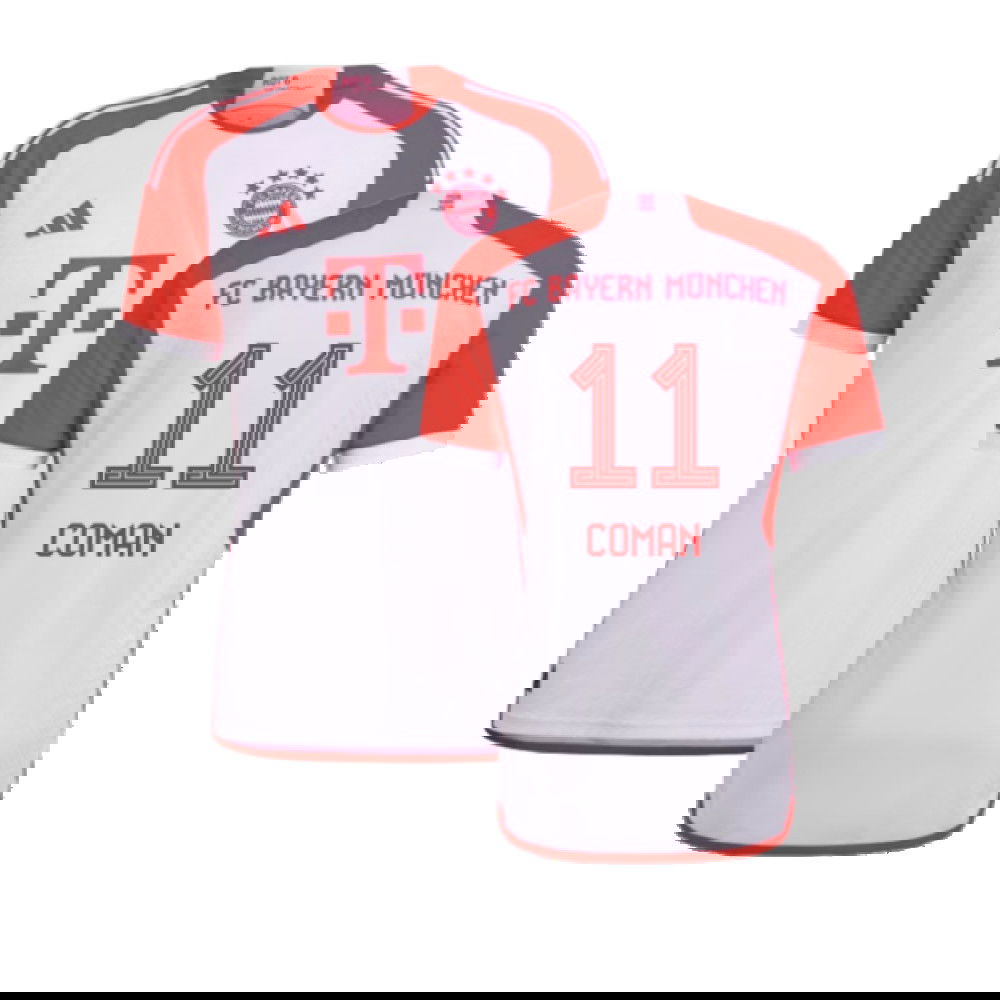 2023-2024 Bayern Munich Authentic Home Shirt (Coman 11)