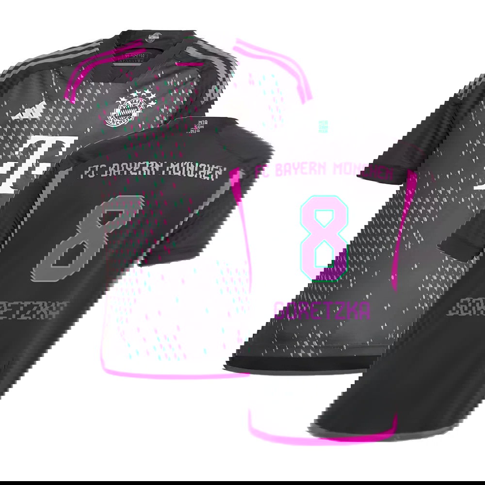 2023-2024 Bayern Munich Away Shirt (Kids) (Goretzka 8)