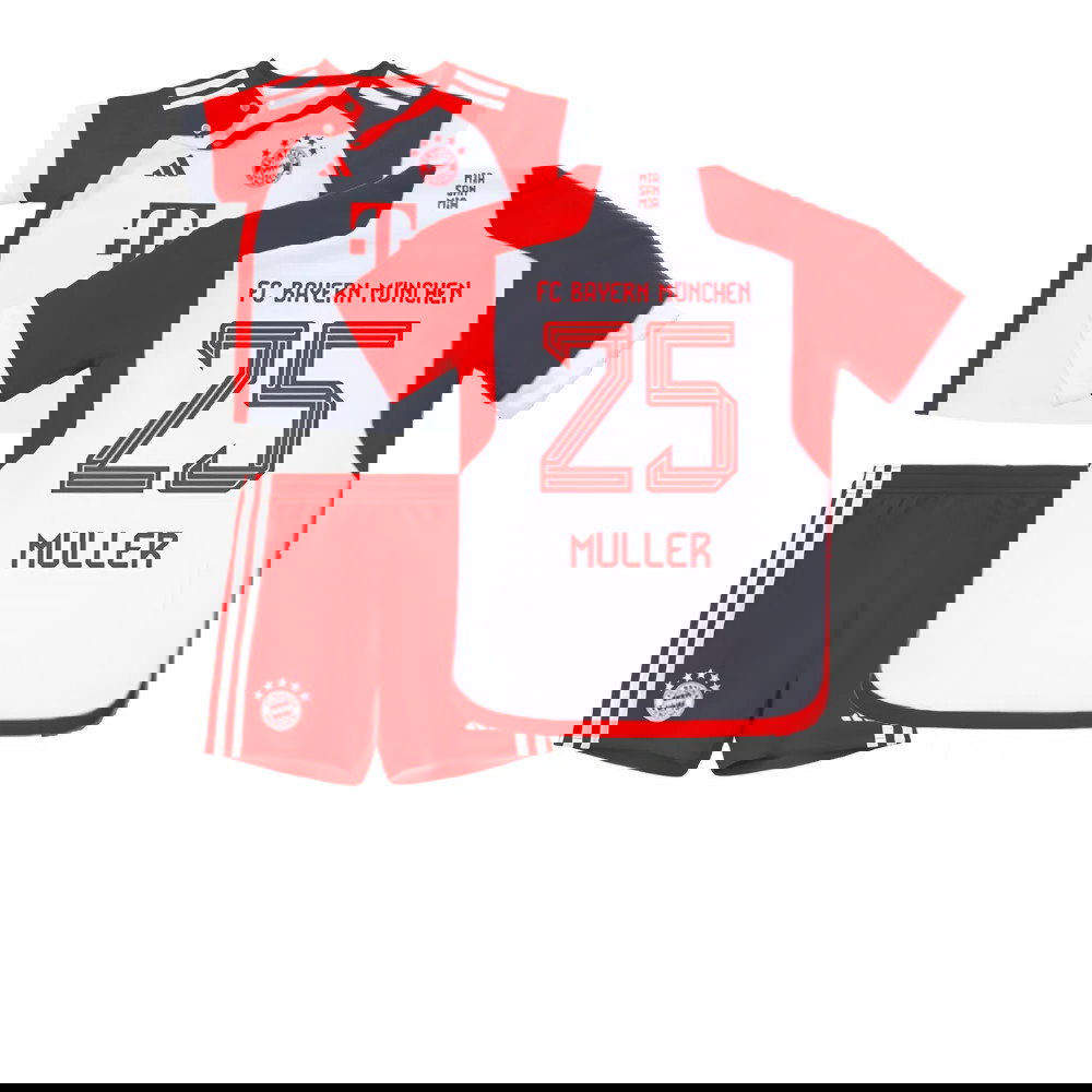 2023-2024 Bayern Munich Home Baby Kit (Muller 25)