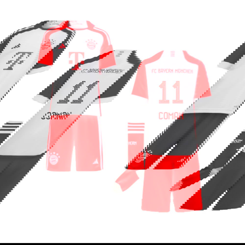 2023-2024 Bayern Munich Home Mini Kit (Coman 11)
