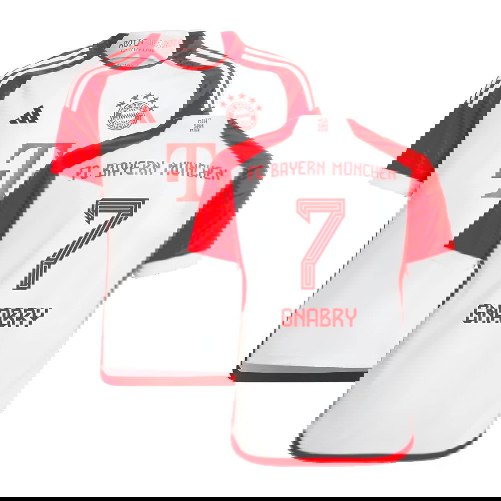 2023-2024 Bayern Munich Home Shirt (Kids) (Gnabry 7)