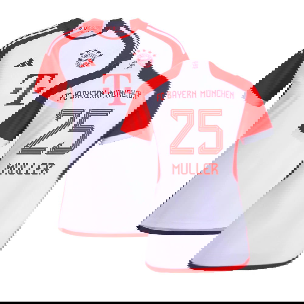 2023-2024 Bayern Munich Home Shirt (Ladies) (Muller 25)