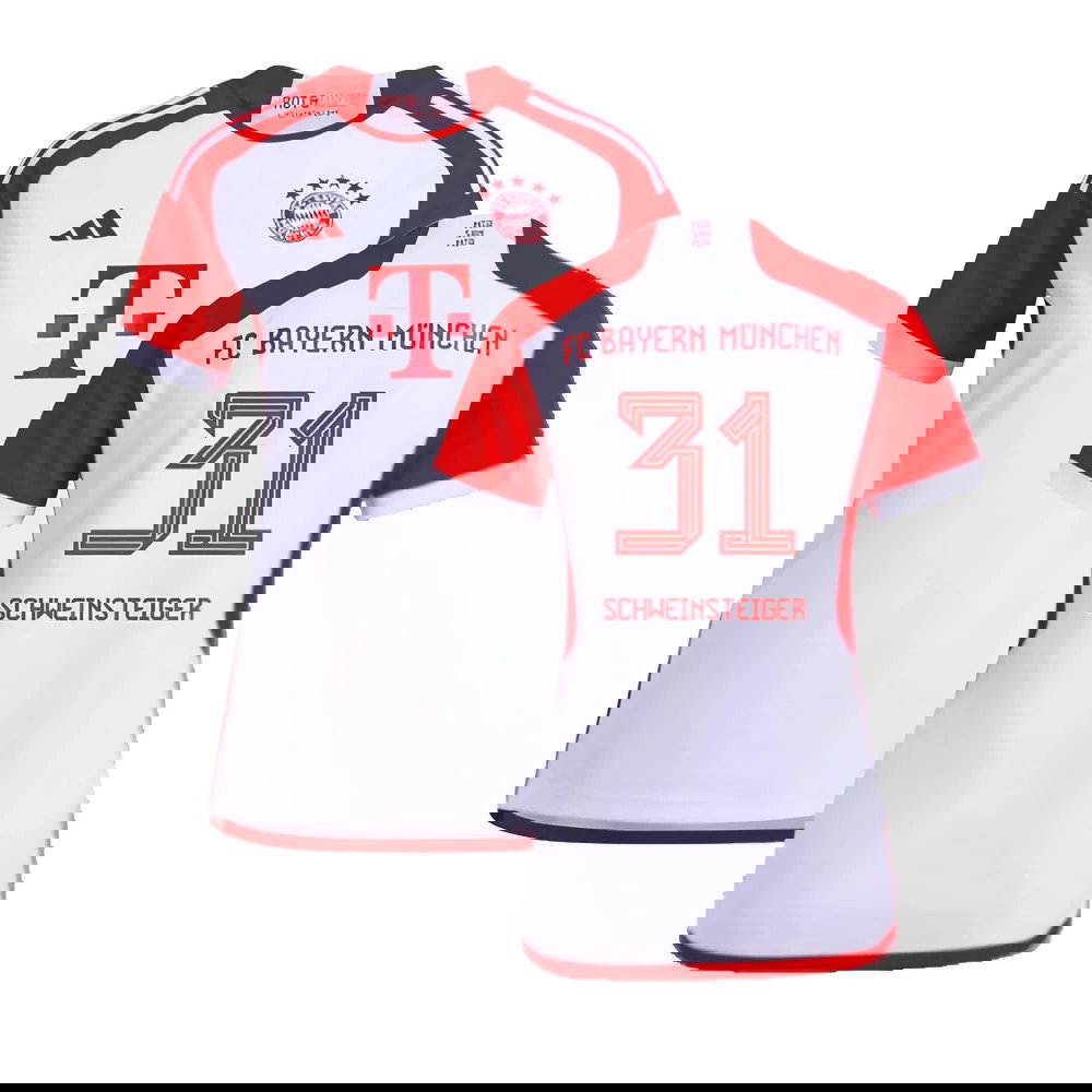 2023-2024 Bayern Munich Home Shirt (Ladies) (Schweinsteiger 31)