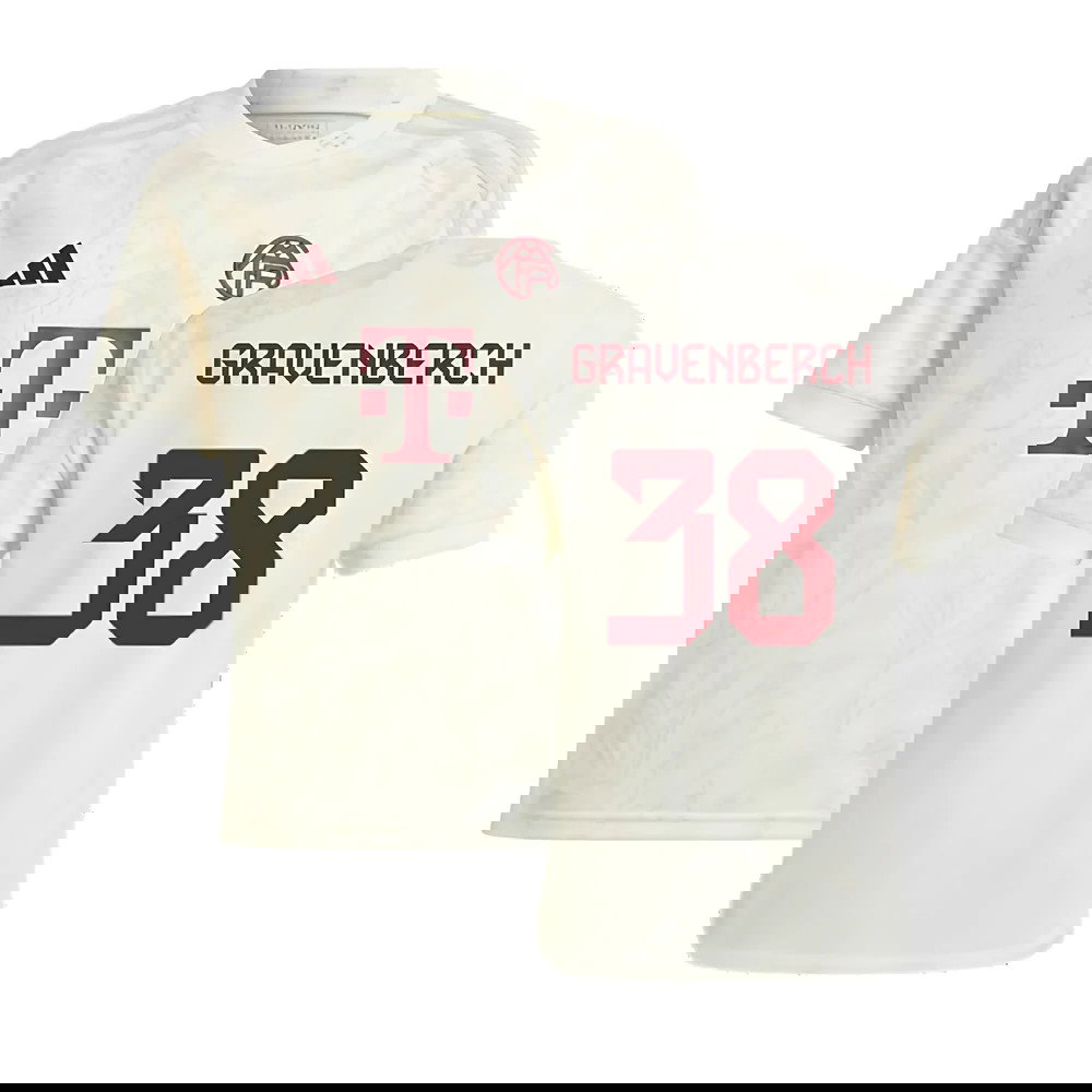 2023-2024 Bayern Munich Third Shirt (Kids) (Gravenberch 38)