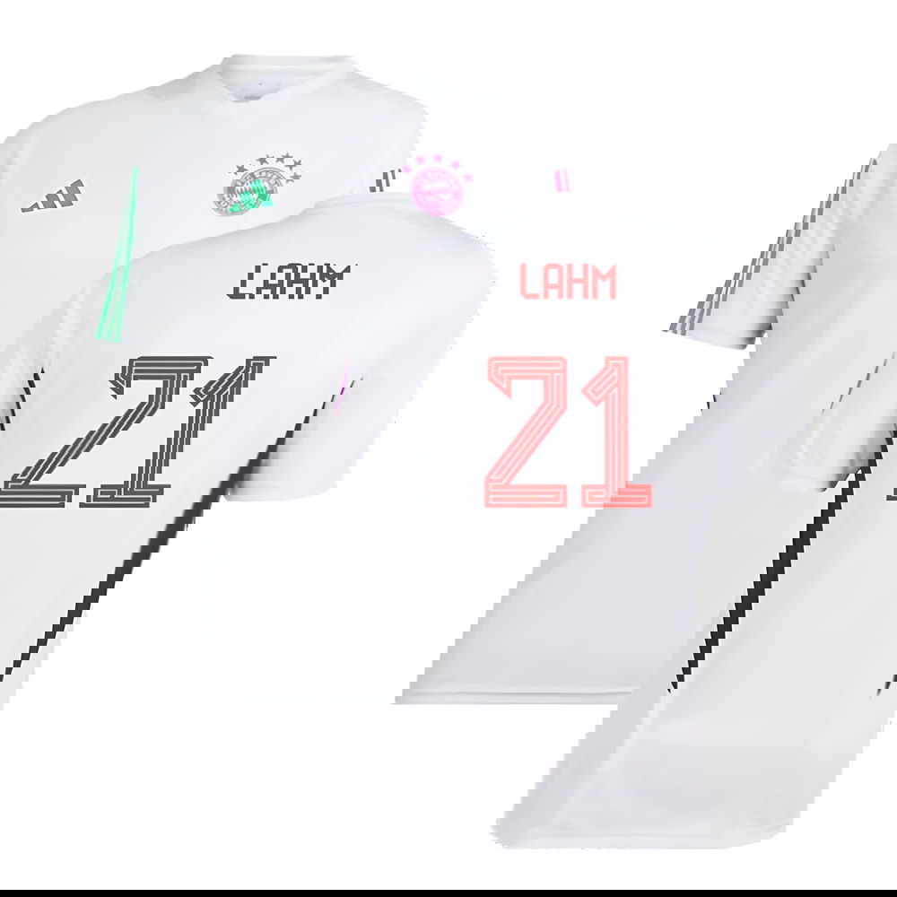 2023-2024 Bayern Munich Training Shirt (White) (Lahm 21)