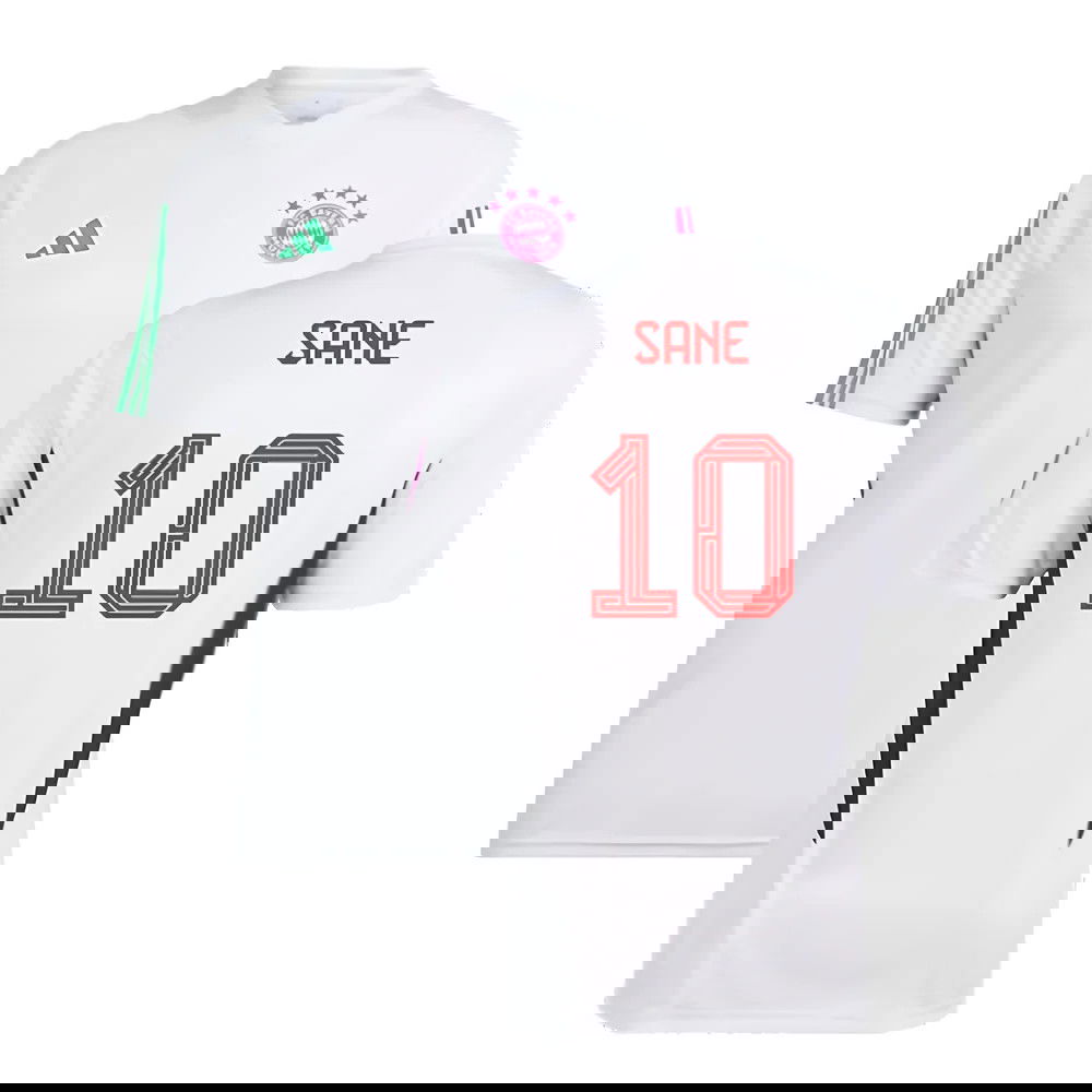 2023-2024 Bayern Munich Training Shirt (White) (Sane 10)