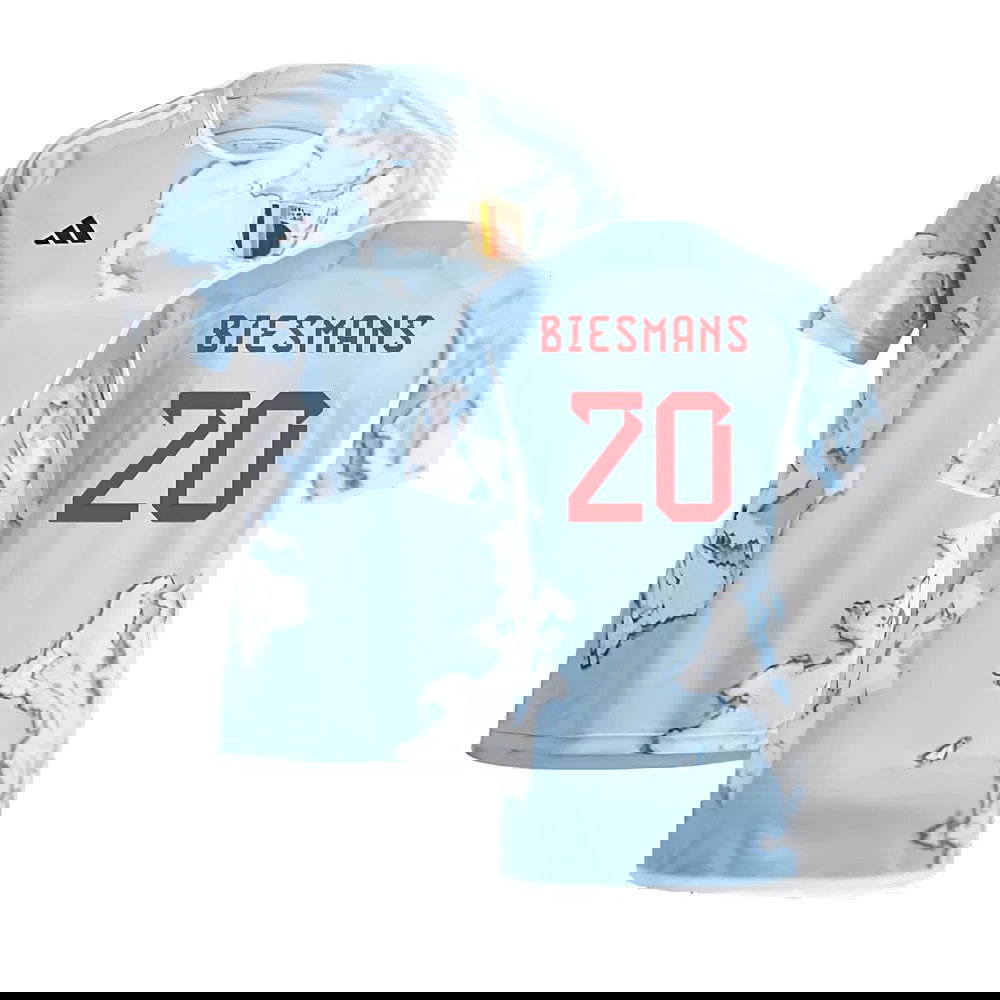 2023-2024 Belgium Away Shirt (Ladies) (Biesmans 20)