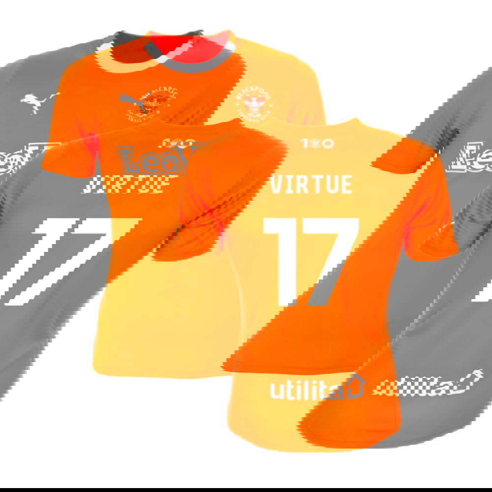 2023-2024 Blackpool Home Shirt (Virtue 17)