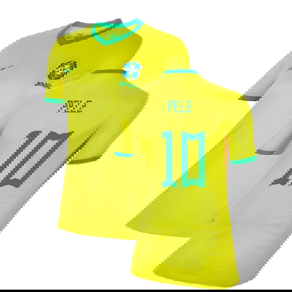 2023-2024 Brazil WWC Home Shirt (Ladies) (Pele 10)