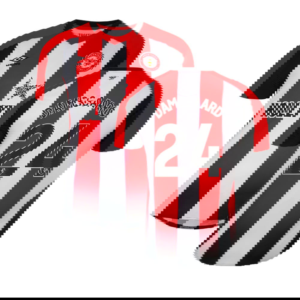 2023-2024 Brentford Home Shirt (Damsgaard 24)