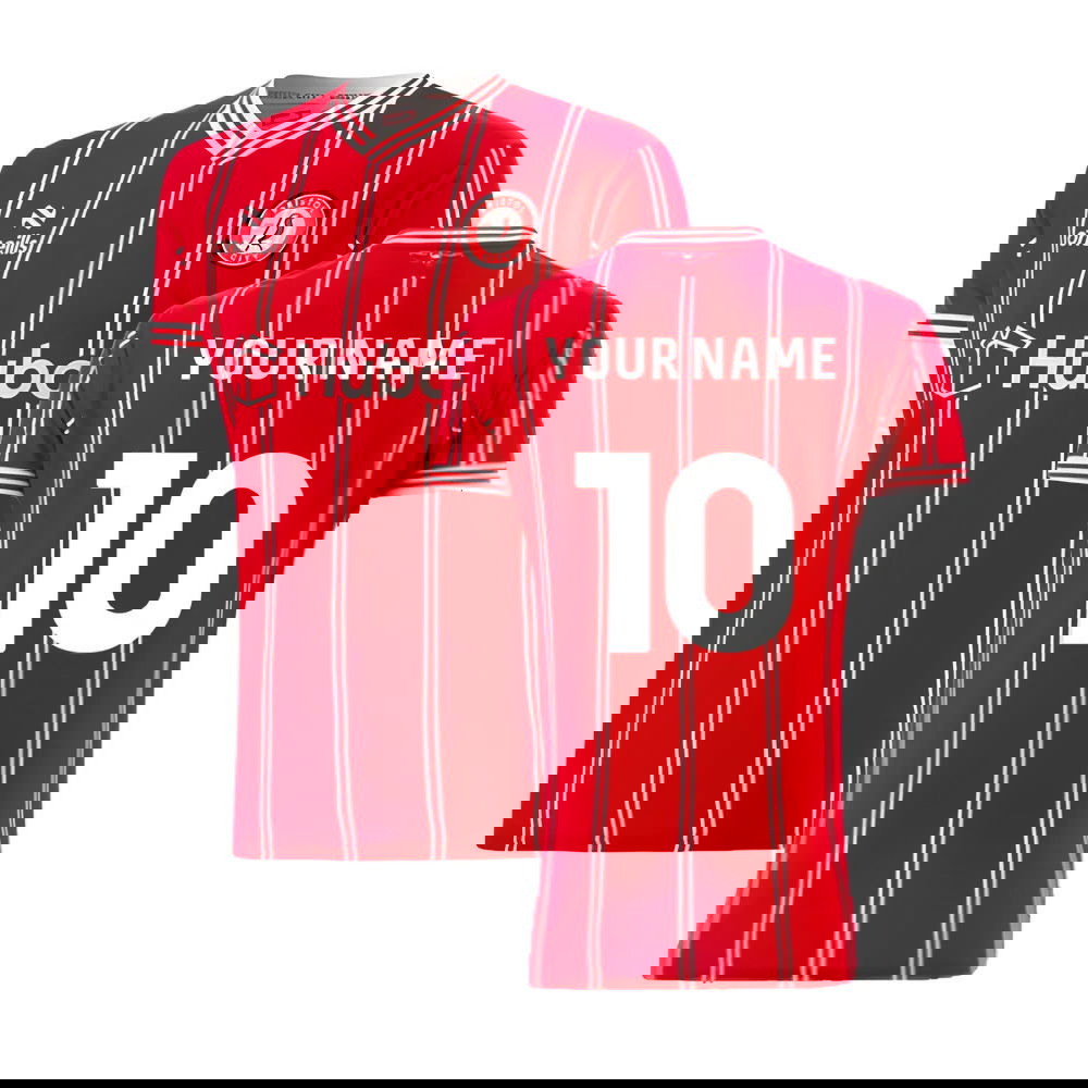 2023-2024 Bristol City Home Shirt (Your Name)