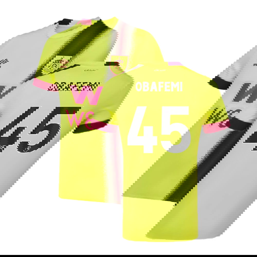2023-2024 Burnley Away Shirt (OBAFEMI 45)