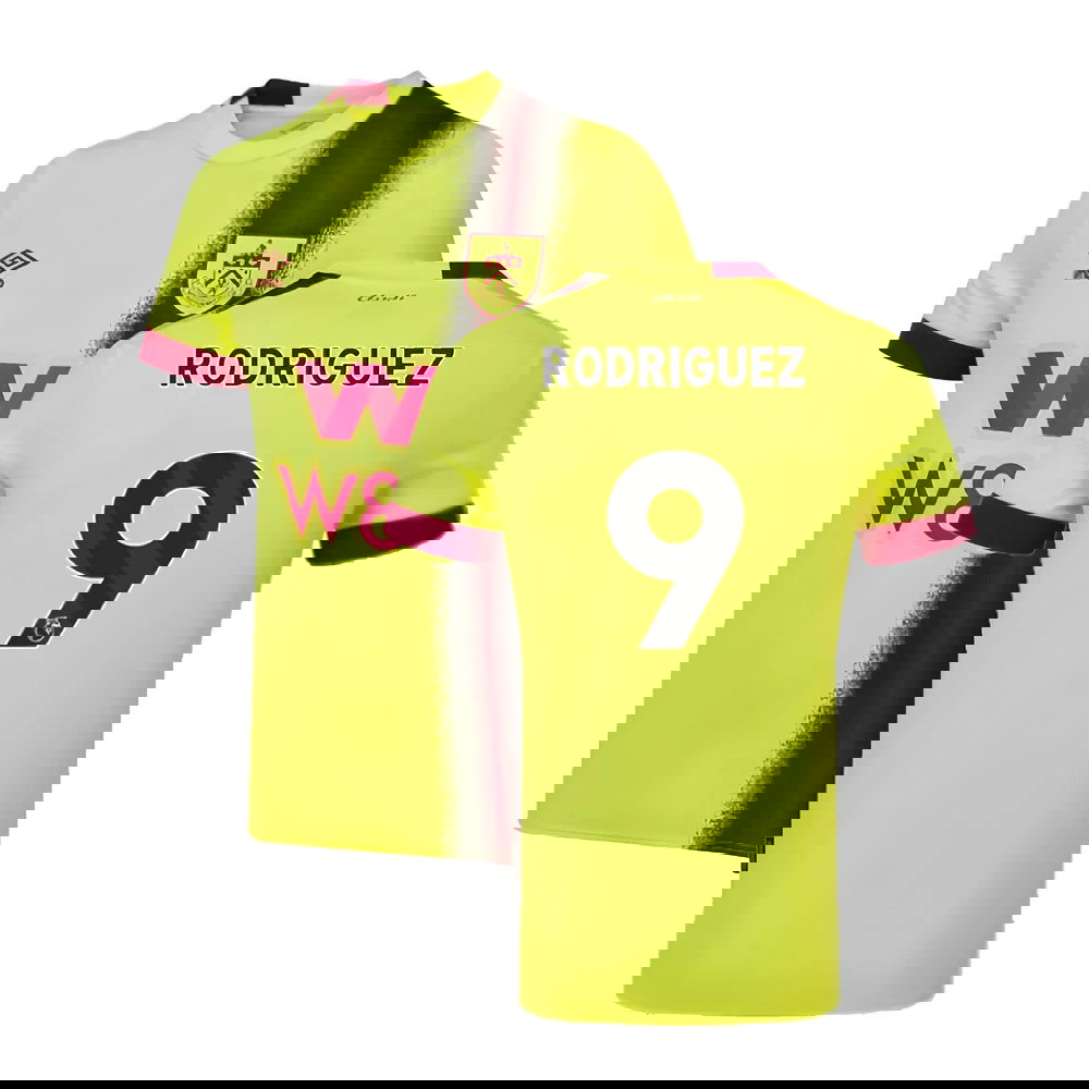 2023-2024 Burnley Away Shirt (RODRIGUEZ 9)