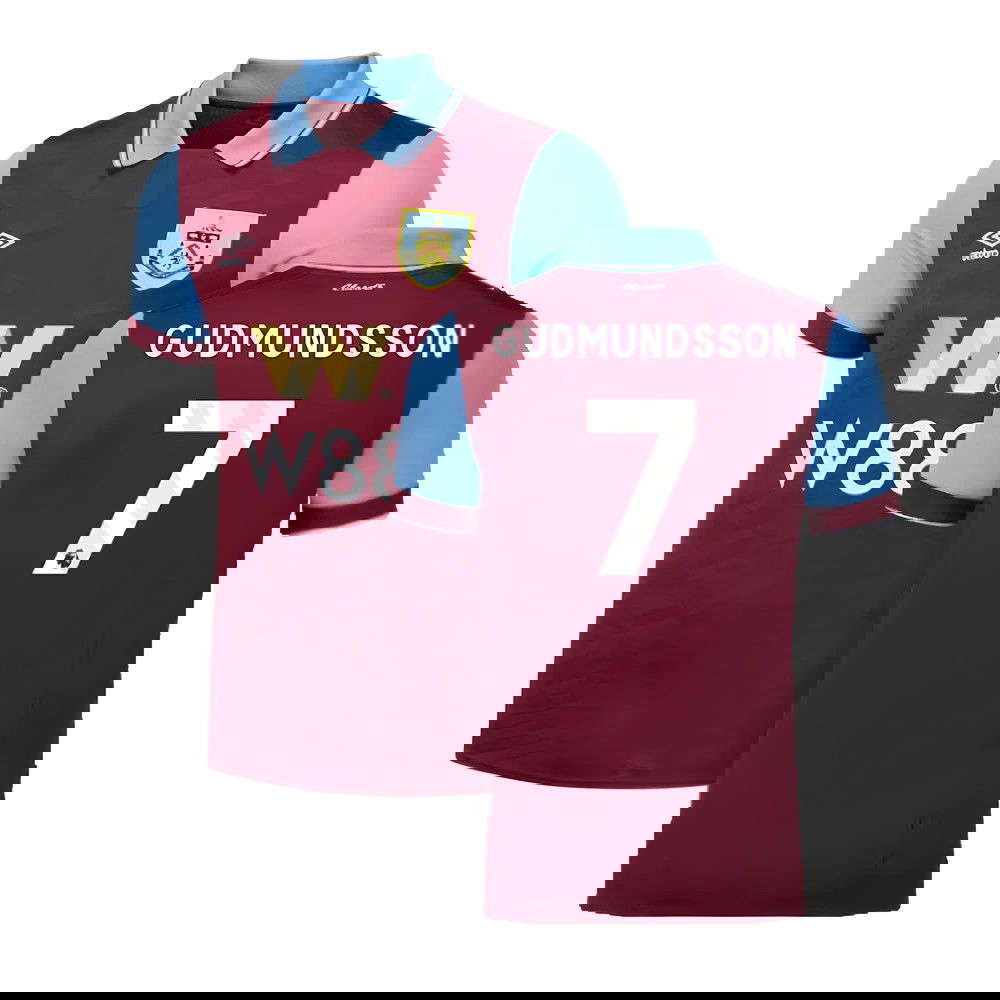 2023-2024 Burnley Home Shirt (GUDMUNDSSON 7)