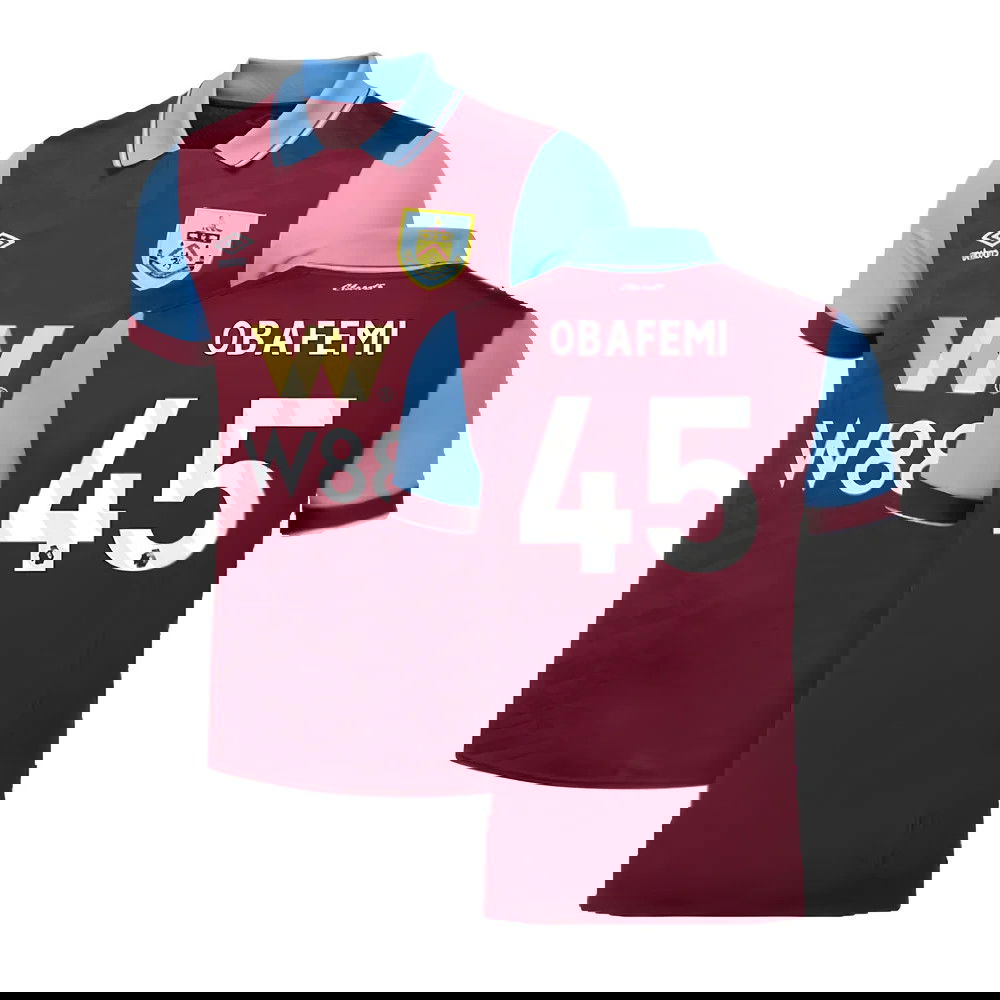 2023-2024 Burnley Home Shirt (OBAFEMI 45)
