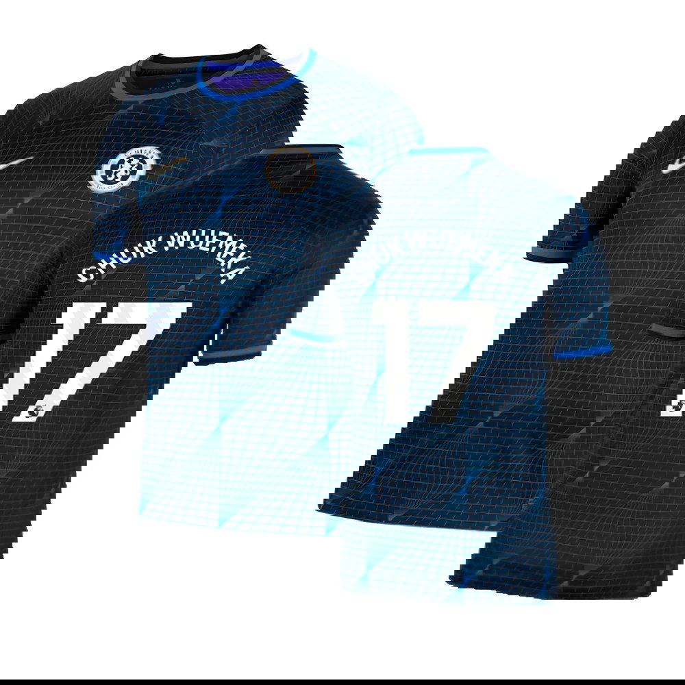 2023-2024 Chelsea Away Football Shirt (Chukwuemeka 17)