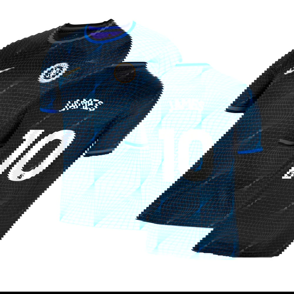 2023-2024 Chelsea Away Football Shirt (James 10)