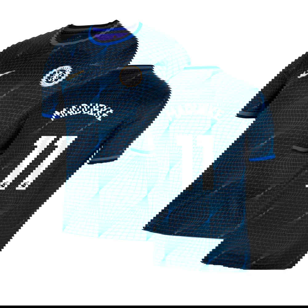 2023-2024 Chelsea Away Football Shirt (MADUEKE 11)