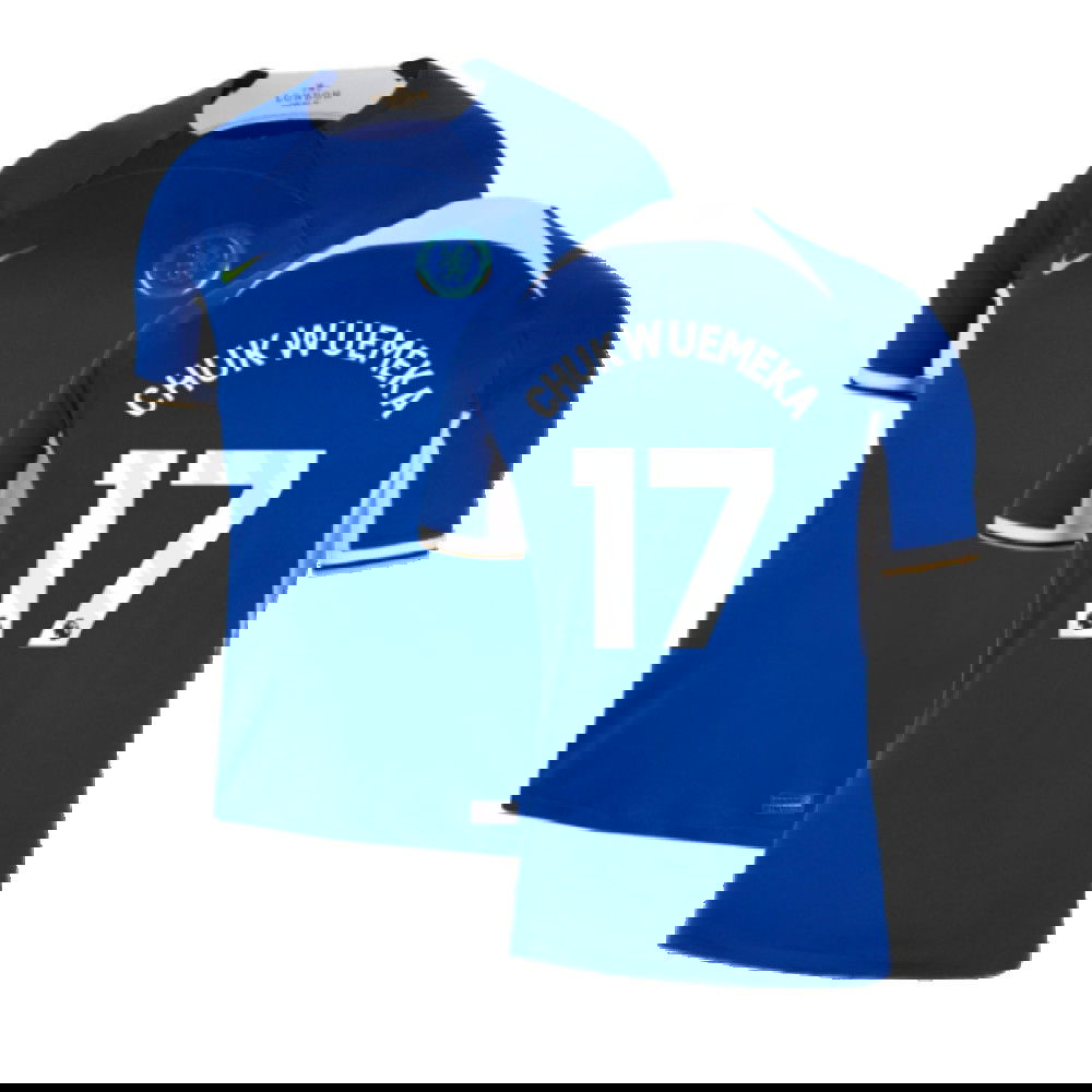 2023-2024 Chelsea Home Shirt (Chukwuemeka 17)
