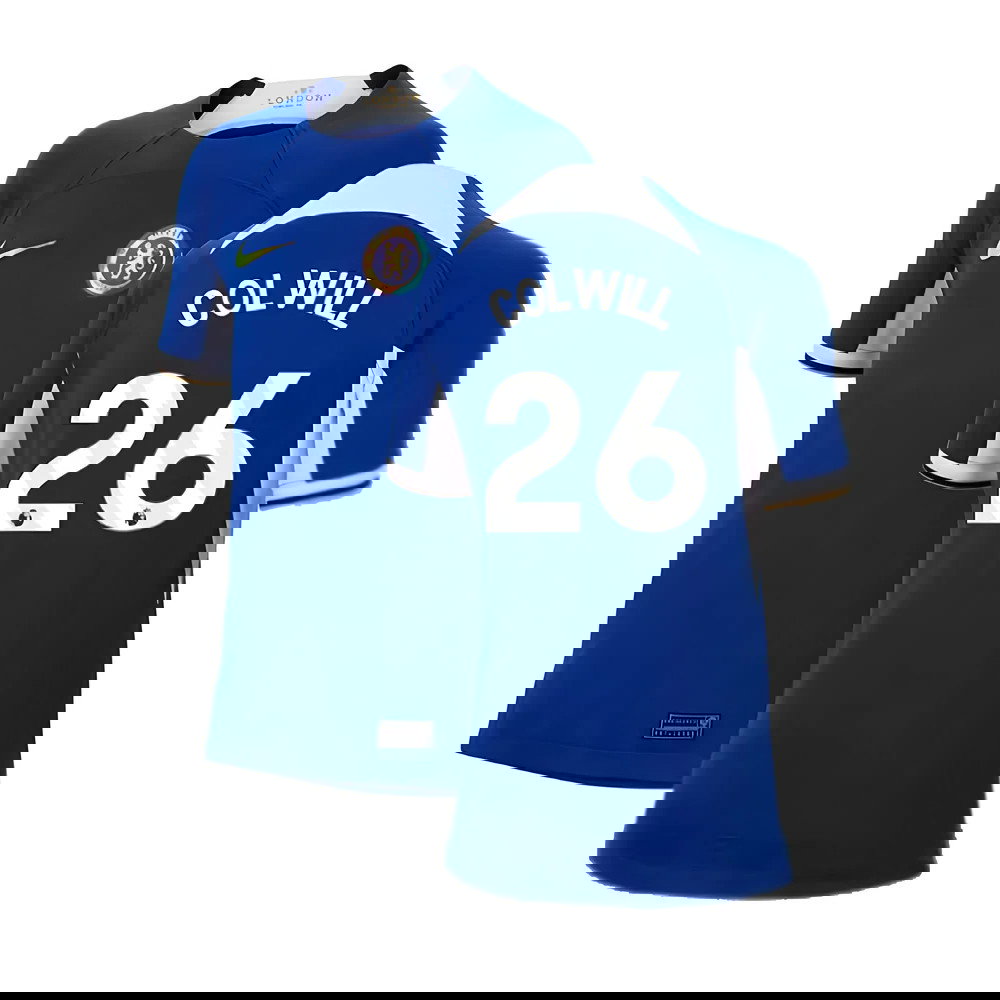 2023-2024 Chelsea Home Shirt (Kids) (Colwill 26)