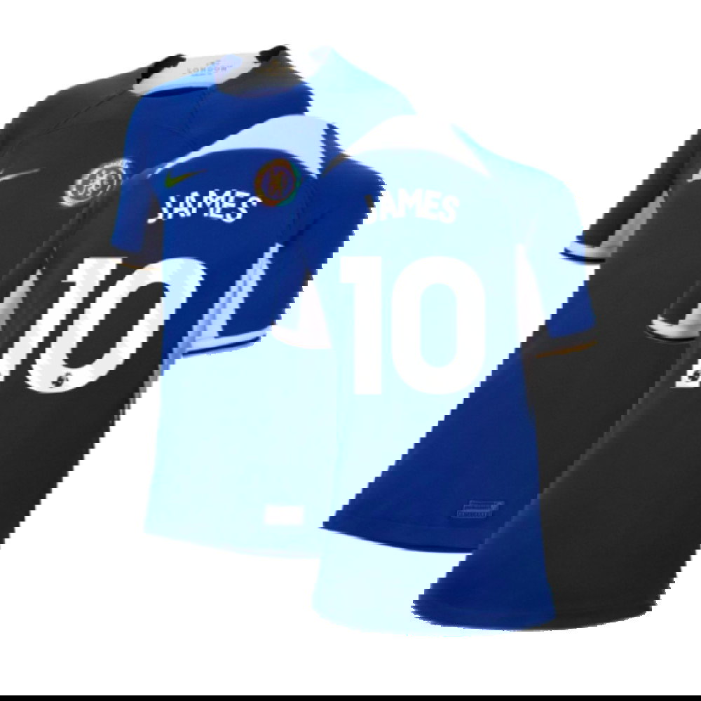 2023-2024 Chelsea Home Shirt (Kids) (James 10)