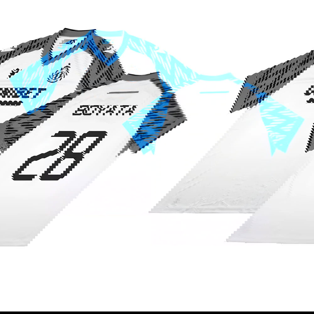 2023-2024 Club Brugge Authentic Away Shirt (BOYATA 28)