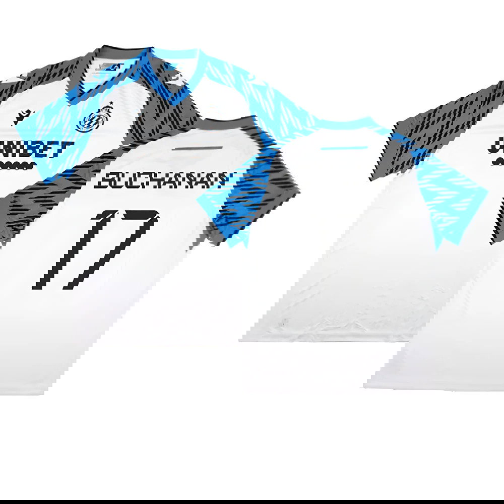2023-2024 Club Brugge Authentic Away Shirt (BUCHANAN 17)
