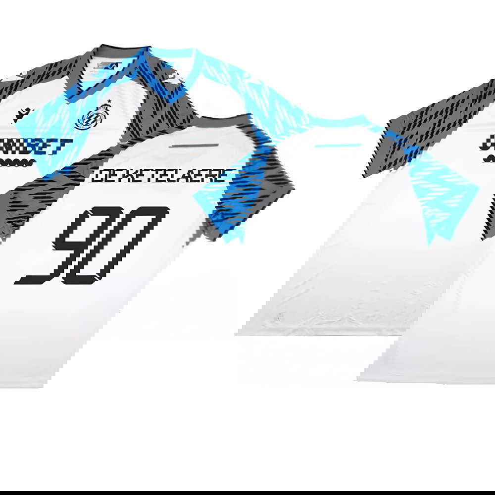 2023-2024 Club Brugge Authentic Away Shirt (DE KETELAERE 90)
