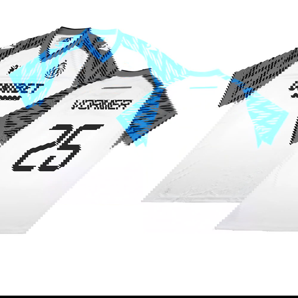 2023-2024 Club Brugge Authentic Away Shirt (VORMER 25)