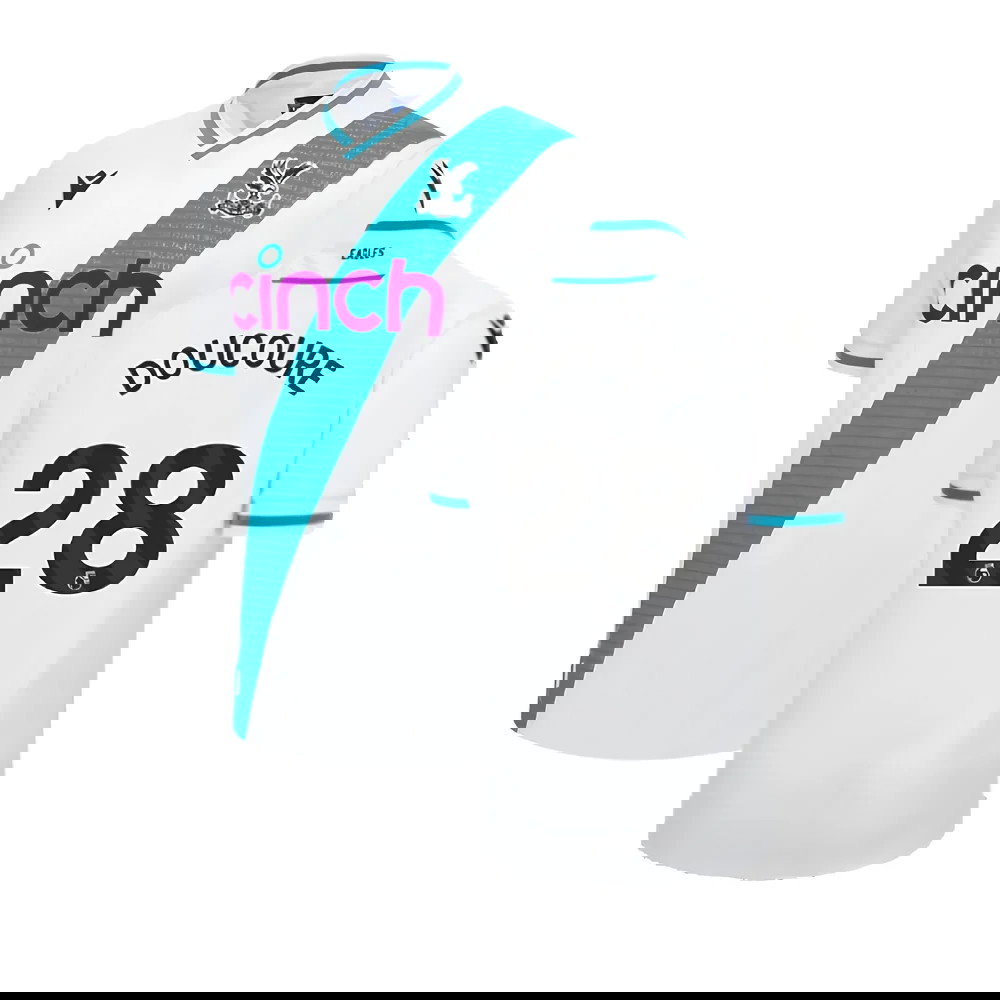 2023-2024 Crystal Palace Away Shirt (DOUCOURE 28)
