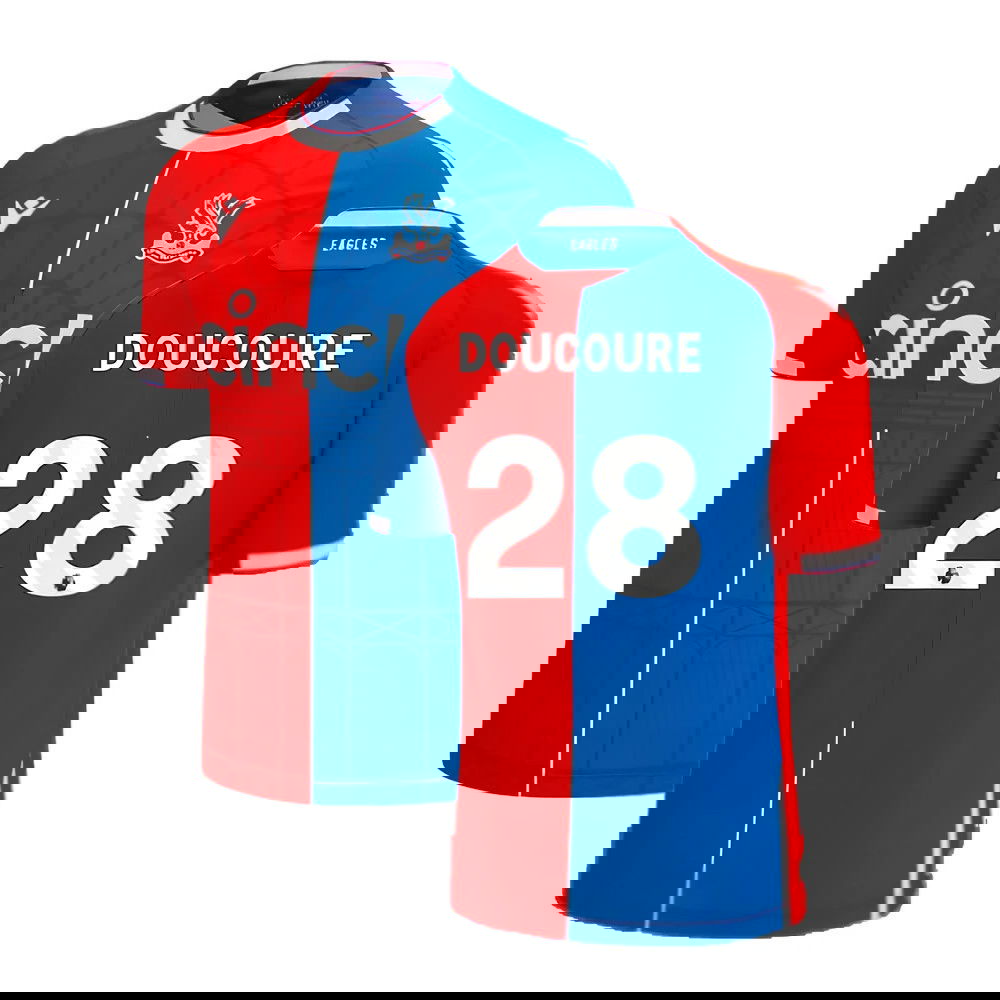 2023-2024 Crystal Palace Home Shirt (DOUCOURE 28)
