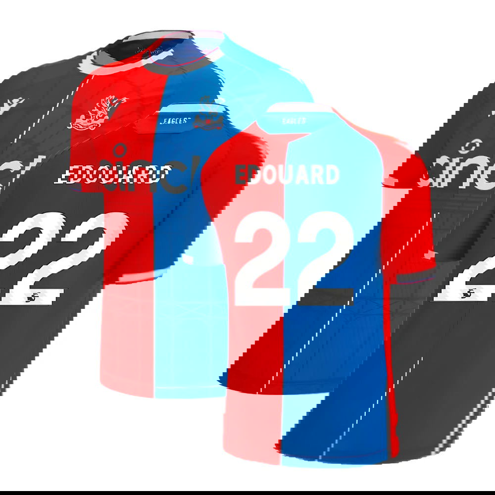 2023-2024 Crystal Palace Home Shirt (EDOUARD 22)