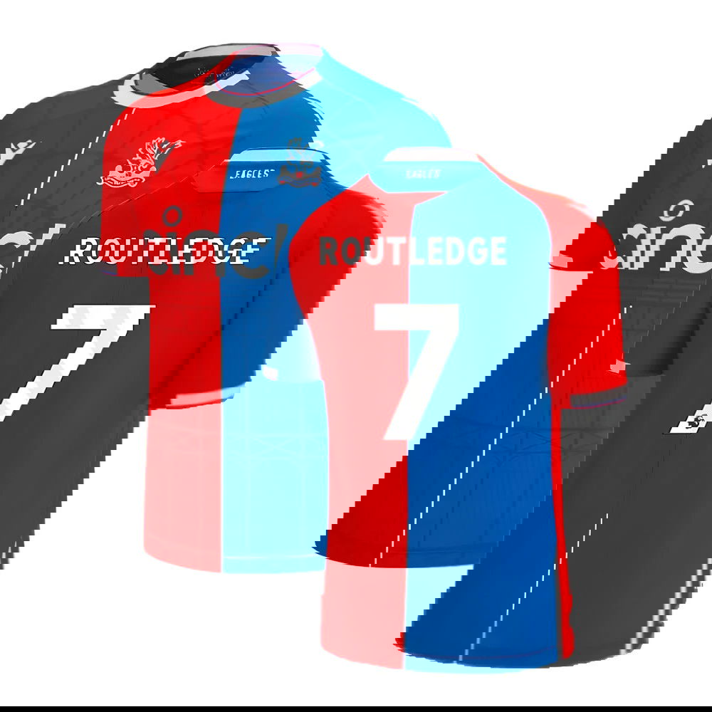 2023-2024 Crystal Palace Home Shirt (ROUTLEDGE 7)