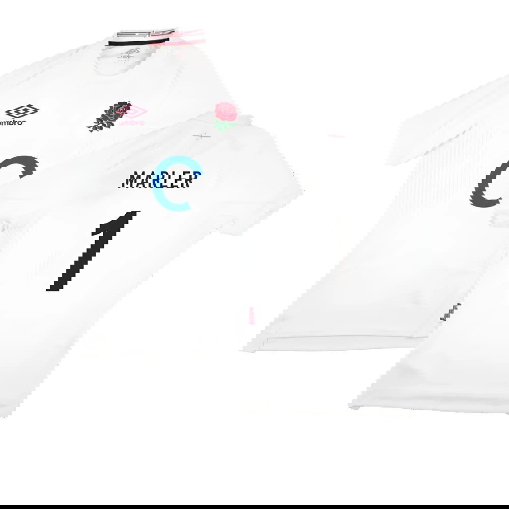 2023-2024 England Rugby Home Pro Jersey (Marler 1)