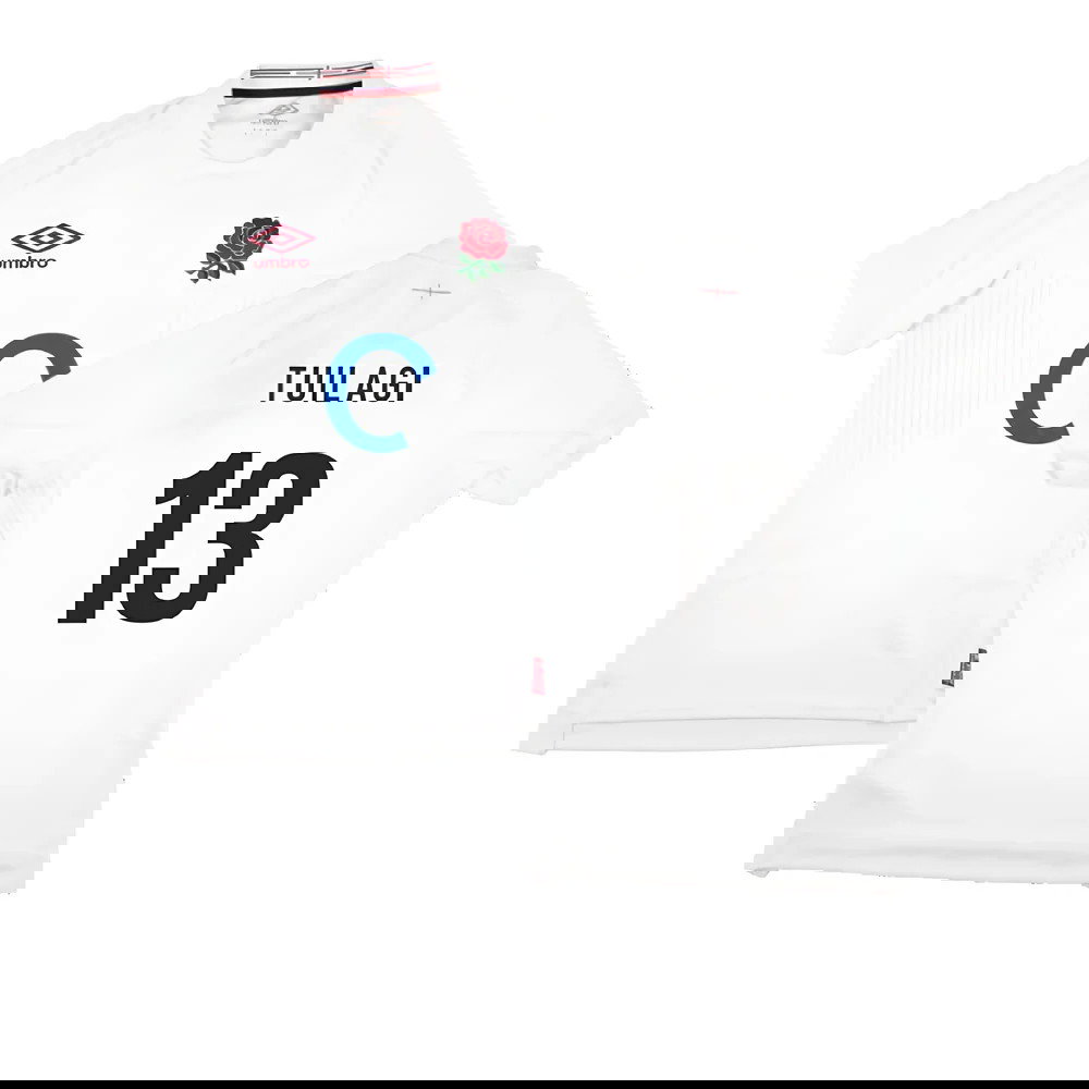 2023-2024 England Rugby Home Pro Jersey (Tuilagi 13)