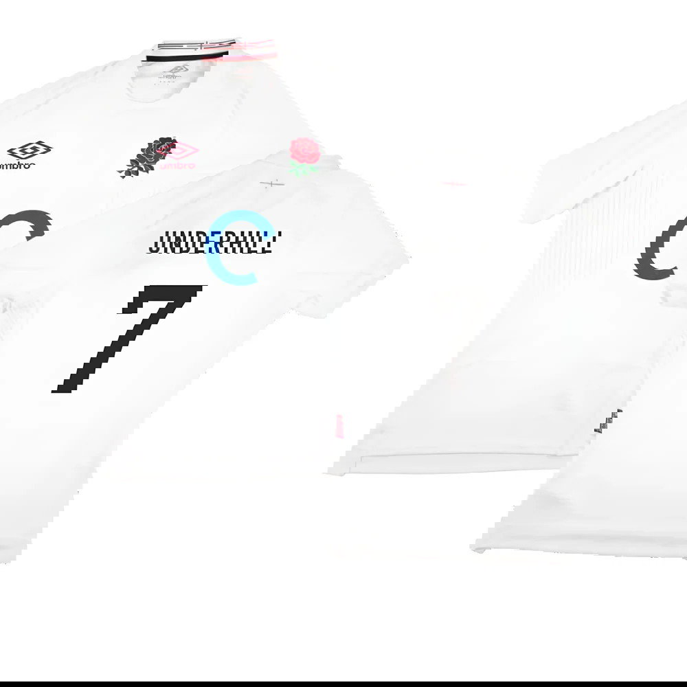 2023-2024 England Rugby Home Pro Jersey (Underhill 7)