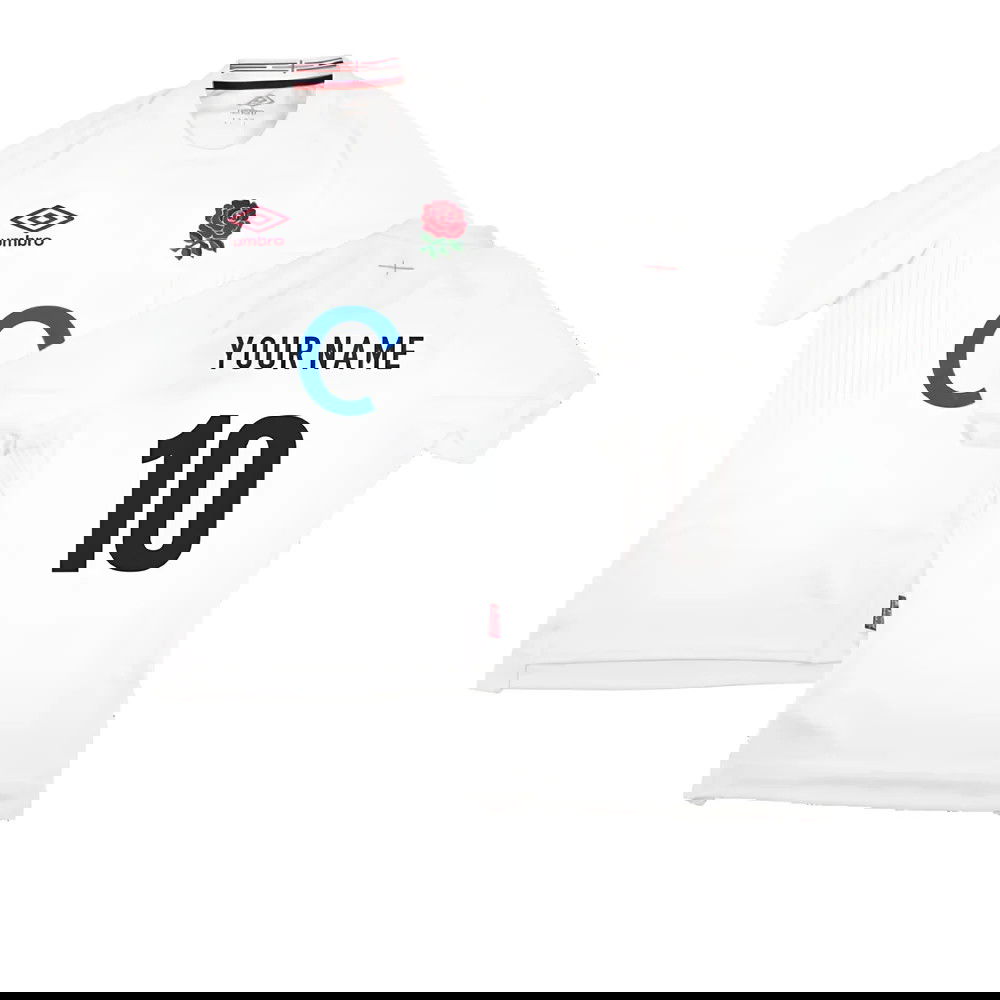 2023-2024 England Rugby Home Pro Jersey (Your Name)