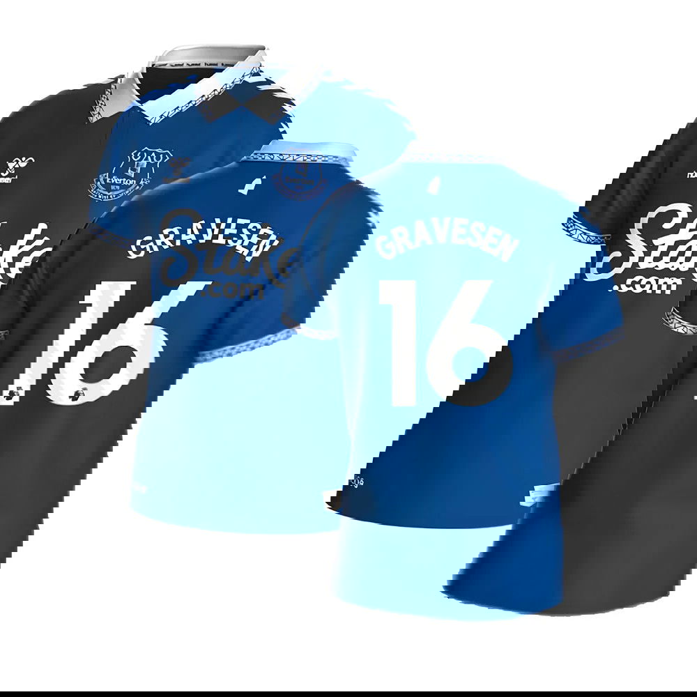 2023-2024 Everton Home Shirt (GRAVESEN 16)