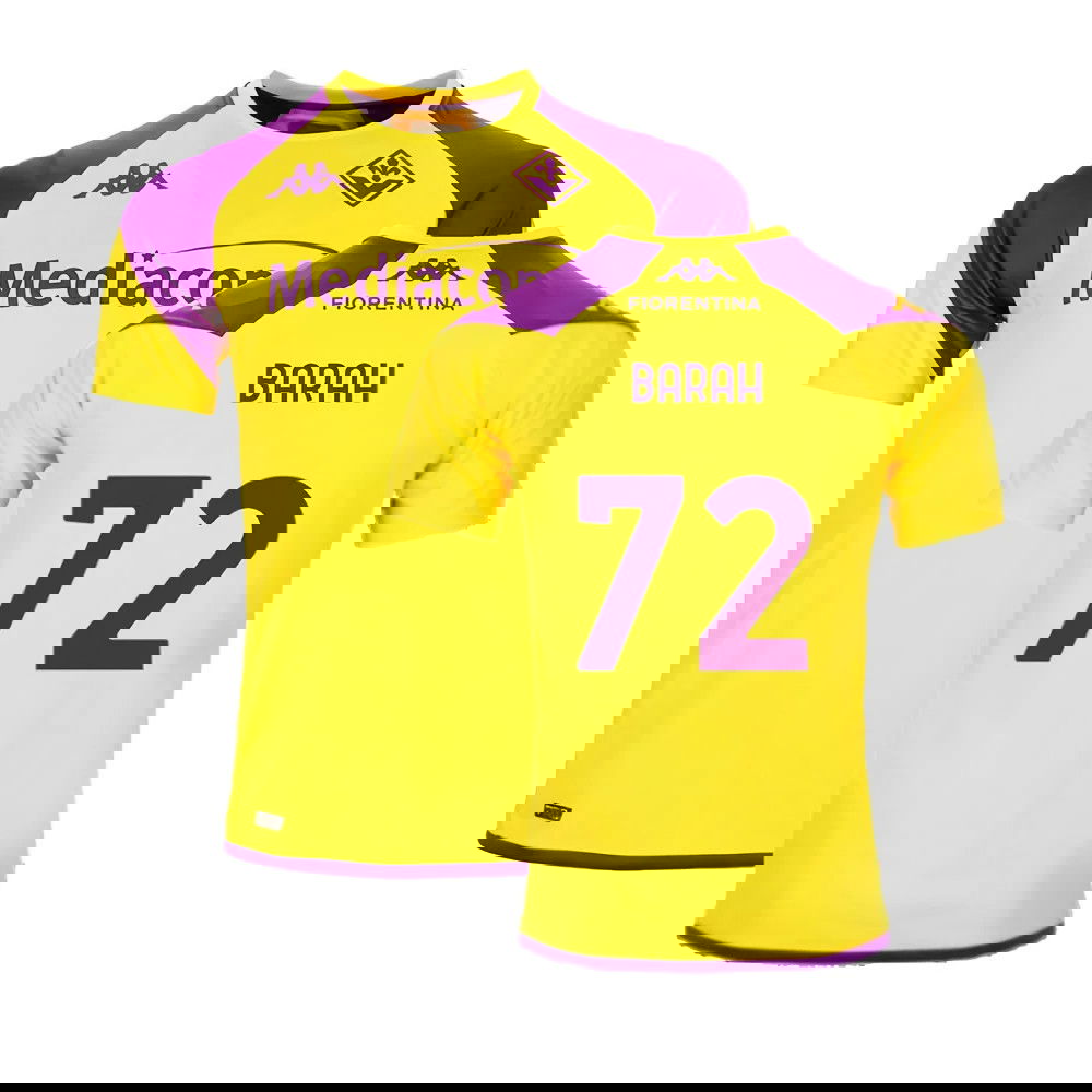 2023-2024 Fiorentina Training Shirt (Yellow) (Barah 72)