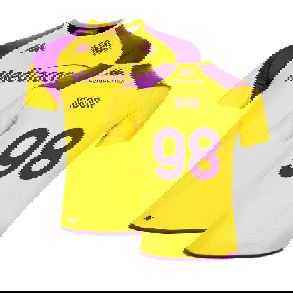 2023-2024 Fiorentina Training Shirt (Yellow) (Igor 98)