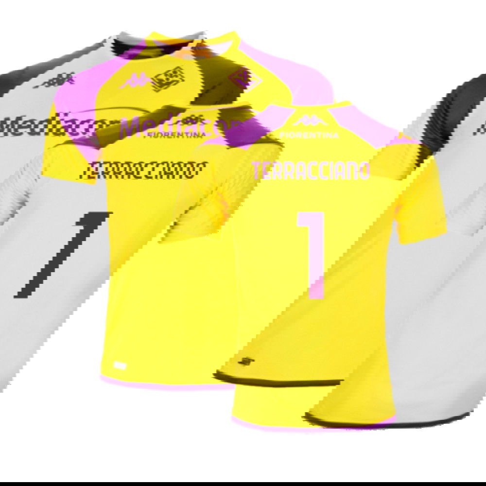 2023-2024 Fiorentina Training Shirt (Yellow) (Terracciano 1)