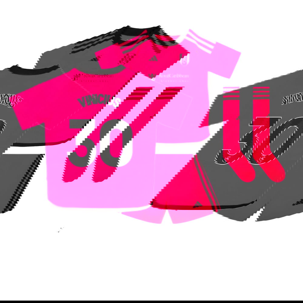 2023-2024 Fulham Away Little Boys Mini Kit (Vinicius 30)