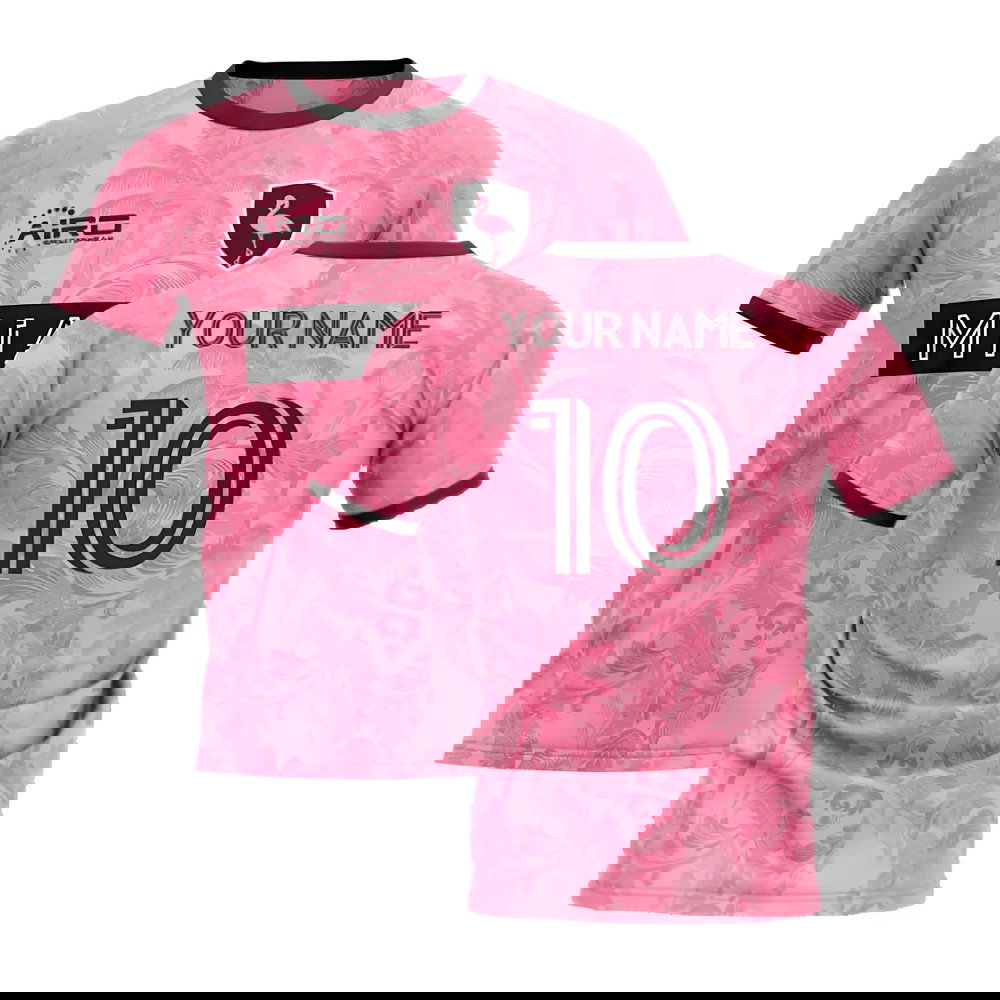 2025-2026 Miami Away Concept Football Shirt (Your Name)