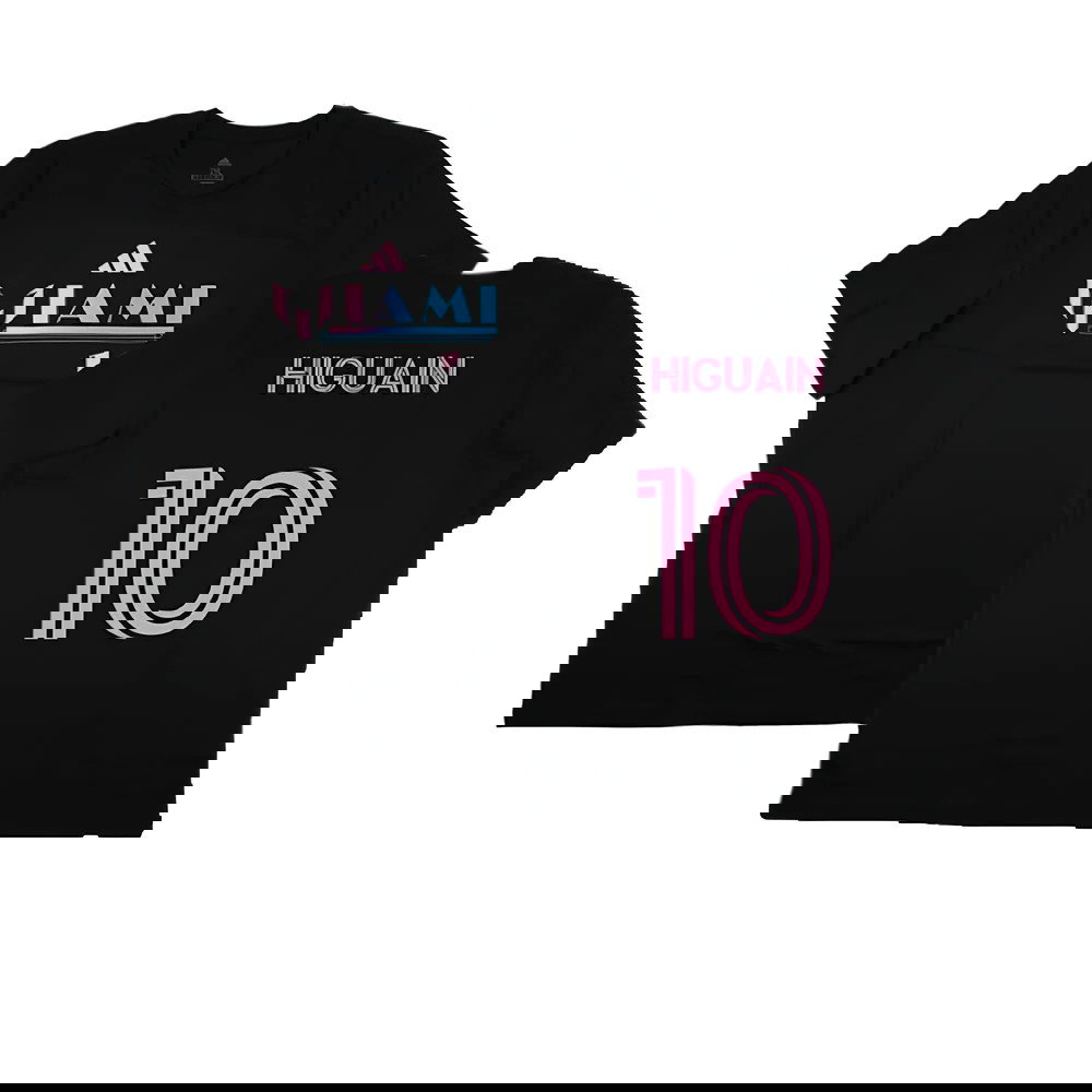 2023-2024 Inter Miami Messi Miami 10 T-Shirt (Higuain 10)