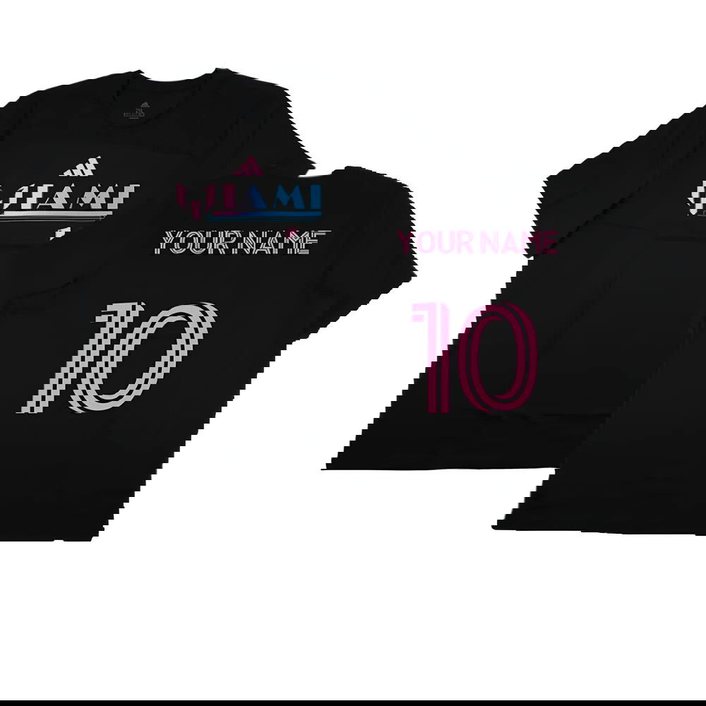2023-2024 Inter Miami Messi Miami 10 T-Shirt (Your Name)