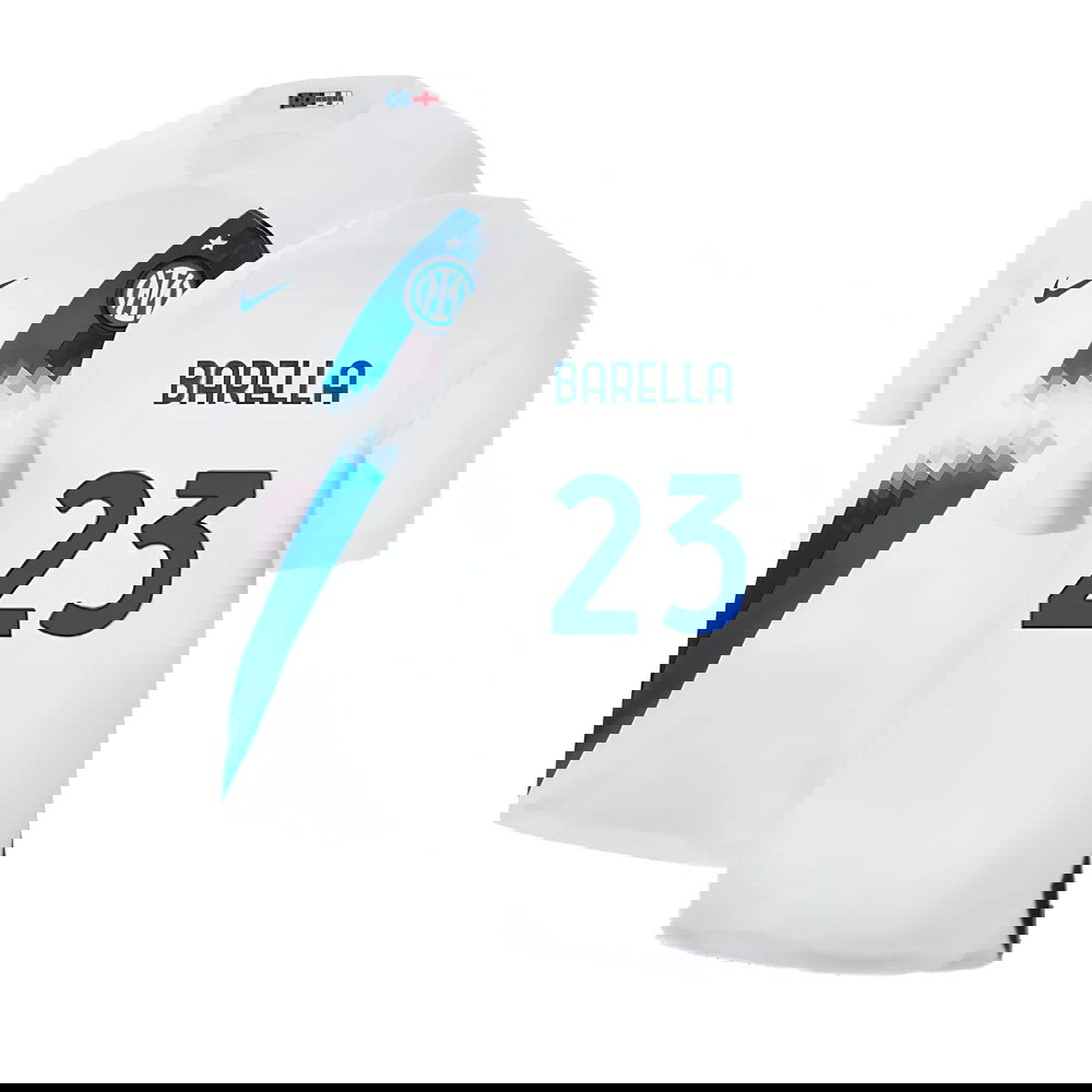 2023-2024 Inter Milan Away Shirt (Barella 23)