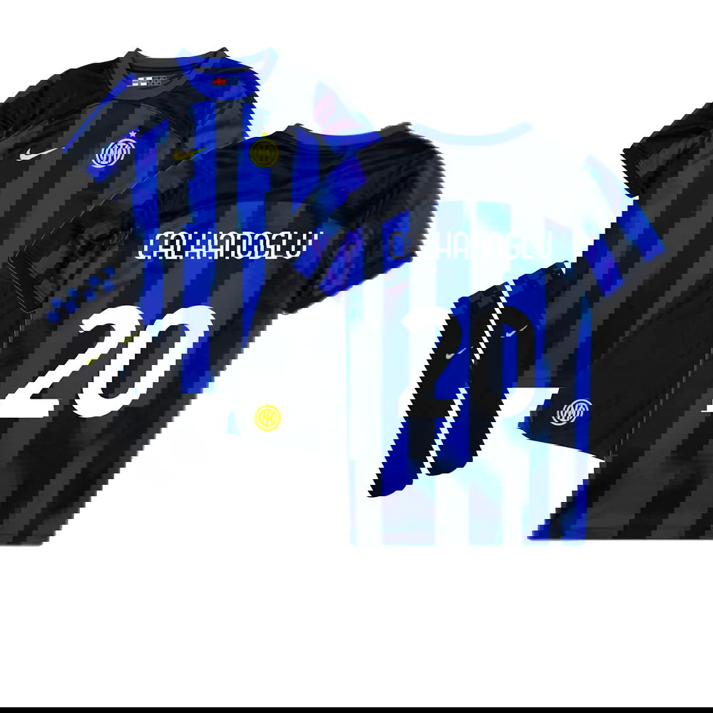2023-2024 Inter Milan Home Mini Kit (Calhanoglu 20)